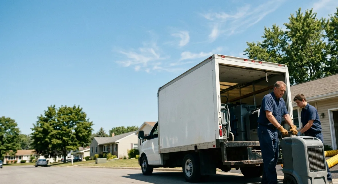 Water Damage Cleanup in Templeton, IN near me